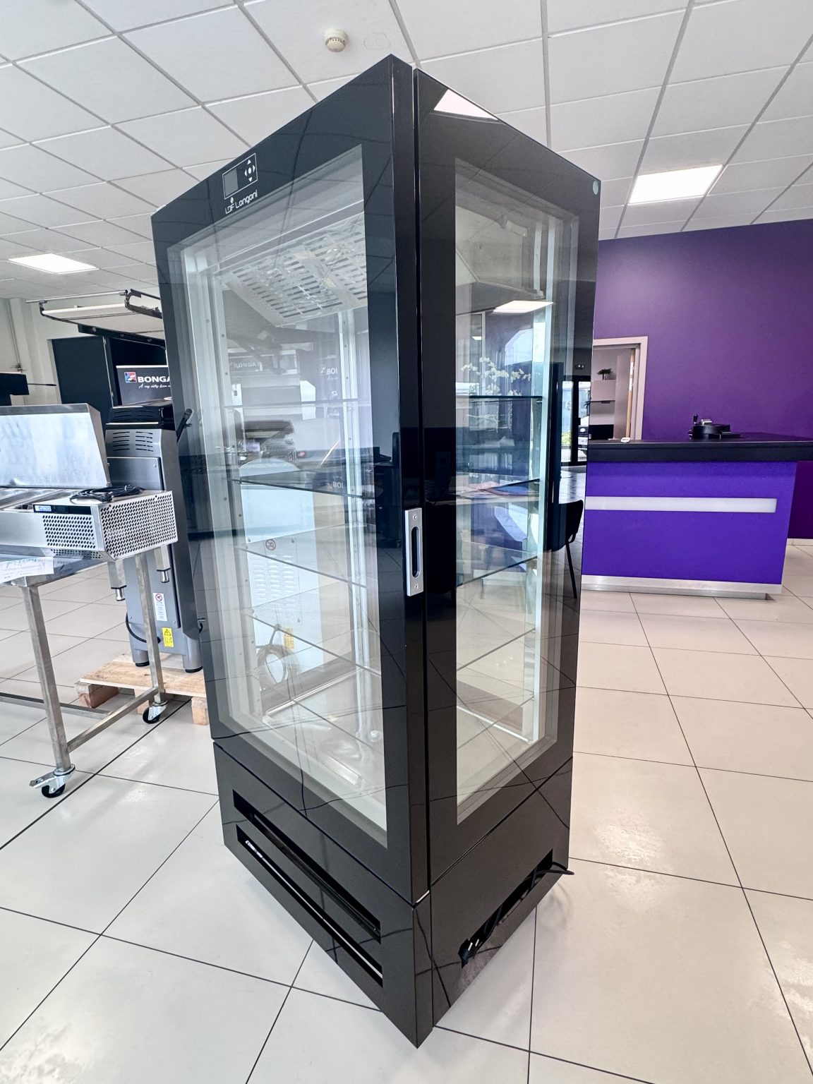 Vitrine 4 faces négative LONGONI